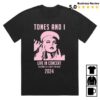 Tones And I Merch Store Faded Black Tour Tee 4 Tones And I Merch Store Faded Black Tour Tee