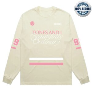 Tones And I Merch Store Longsleeve Jersey Butter Pink