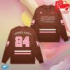 Tones And I Merch Store Longsleeve Jersey Pink Brown 2 Tones And I Merch Store Longsleeve Jersey Pink Brown