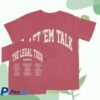 Ty Myers Merch Store Red 'Let Em Talk' Legal Tour Tee