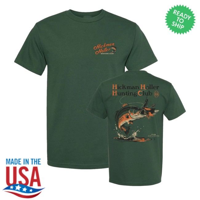 Tyler Childers Store Merch Hickman Holler Bass Fishing Shirt 5 Tyler Childers Store Merch Hickman Holler Bass Fishing Shirt