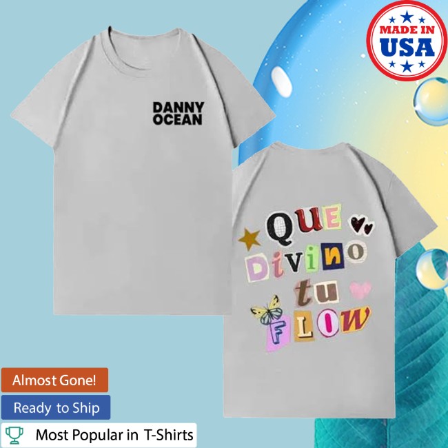 Type Beat Music Store Merch Rapper Danny Ocean Trendy Album T-Shirt Mens Fashion Hot Sale Casual Y2k Clothes Oversized Hip Hop Crewneck Short Sleeve Tshirt
