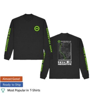 Type O Negative Store Merch Slow Deep And Hard Anniversary Long Sleeve
