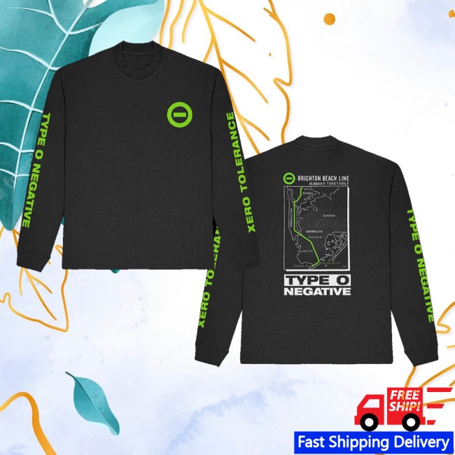 Type O Negative Store Merch Slow Deep And Hard Anniversary Long Sleeve