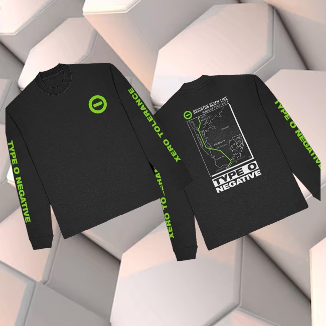 Type O Negative Store Merch Slow Deep And Hard Anniversary Long Sleeve