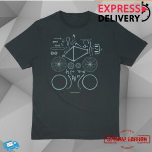 Typographia Merch Store Dismantled Bike Tee