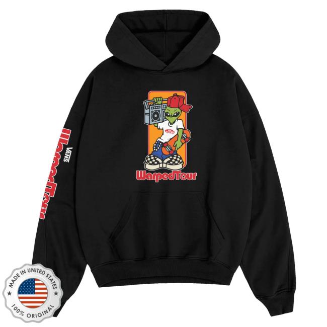 Vans Warped Tour Merch Shop Alien Hoodie 2 Vans Warped Tour Merch Shop Alien Hoodie