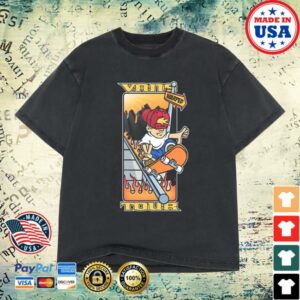 Vans Warped Tour Merch Shop Skater Vintage Black Tee