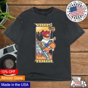 Vans Warped Tour Store Merch Skater Vintage Black Tee