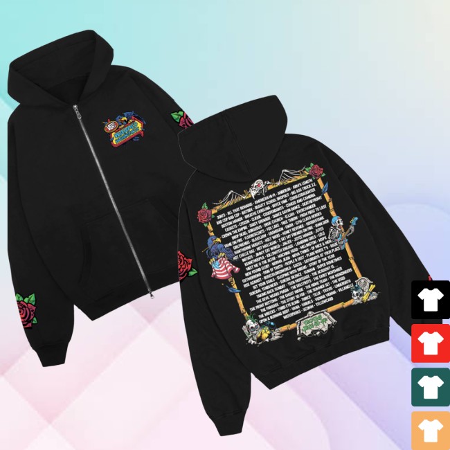 Vans Warped Tour Store Merch Vans Warped Tour Washington Dc 2026 Official Lineup Zip Up Hoodie 7 Vans Warped Tour Store Merch Vans Warped Tour Washington Dc 2026 Official Lineup Zip Up Hoodie