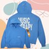 Visionnaire Merch Shop Hoodie Music Therapy Bleu 2 Visionnaire Merch Shop Hoodie Music Therapy Bleu