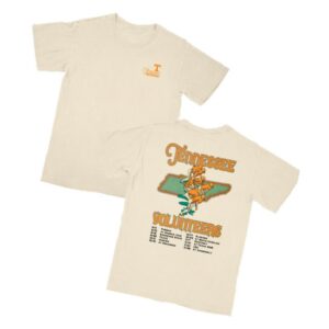 Volshop Merch Store Line Of Scrimmage Schedule Tee 2026