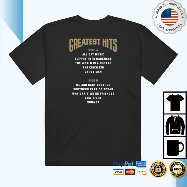 War Store Merch War Greatest Hits Shirt 4 War Store Merch War Greatest Hits Shirt