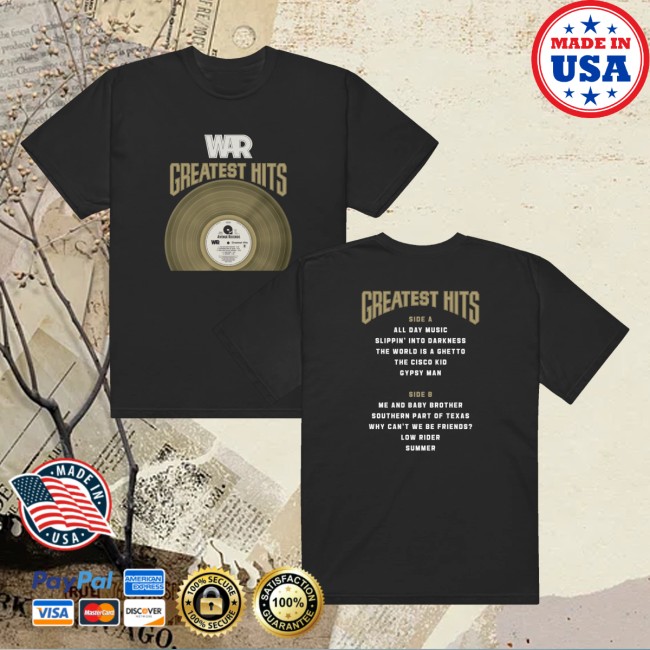 War Store Merch War Greatest Hits Shirt 6 War Store Merch War Greatest Hits Shirt