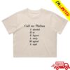 Warner Music Merch Store Call Me Thelma Crop Tee 5 Warner Music Merch Store Call Me Thelma Crop Tee