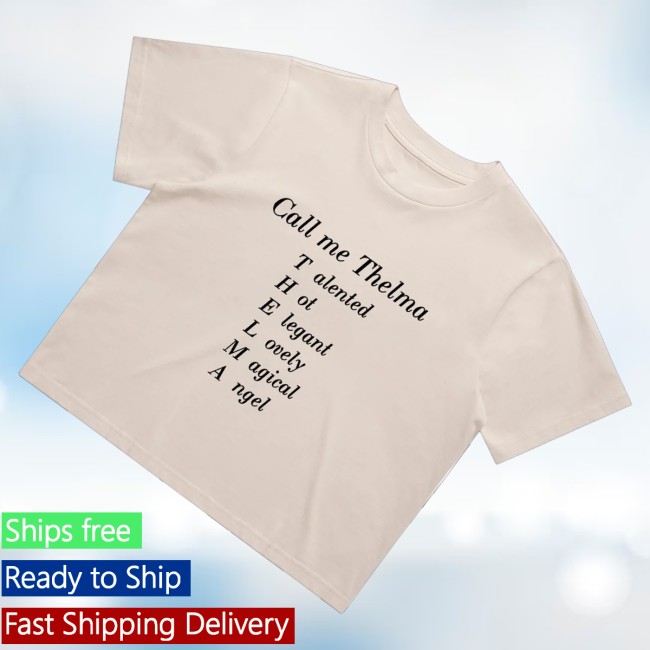 Warner Music Merch Store Call Me Thelma Crop Tee 3 Warner Music Merch Store Call Me Thelma Crop Tee