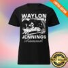 Waylon Merch Shop Diamonds Distressed Graphic Women's Tee
