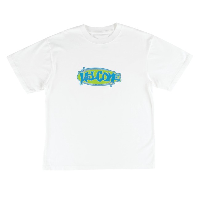 Welcome Skateboards Merch Store Hey Ya Boxy Garment-Dyed Tee