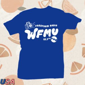 Wfmu Store Merch Shop Bubble Retro T-Shirts