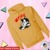 Wfmu Store Merch Shop One-Of-A-Kind Gold Hungry Cat Hoodie