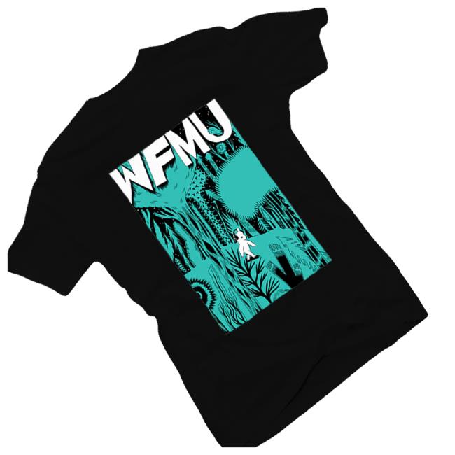 Wfmu Store Merch Shop The Wfmu Forest Bear T-Shirt 4 Wfmu Store Merch Shop The Wfmu Forest Bear T-Shirt