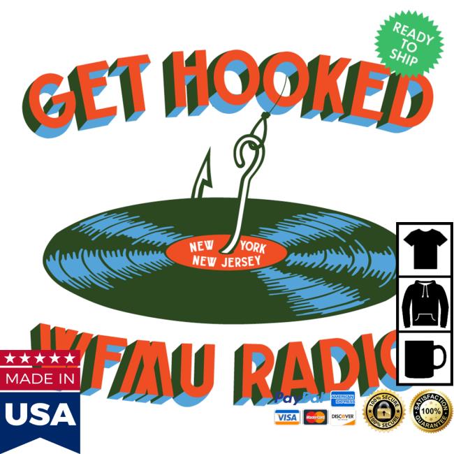 Wfmu Store Merch Shop Wfmu Get Hooked T-Shirt 5 Wfmu Store Merch Shop Wfmu Get Hooked T-Shirt