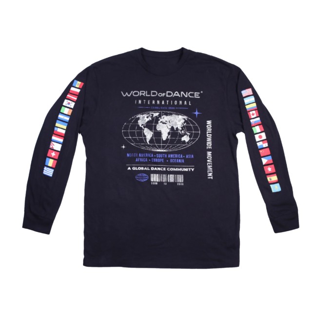 World Of Dance Store Merch Long Sleeve Classic Shirt 3 World Of Dance Store Merch Long Sleeve Classic Shirt