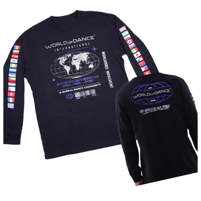 World Of Dance Store Merch Long Sleeve Classic Shirt 5 World Of Dance Store Merch Long Sleeve Classic Shirt