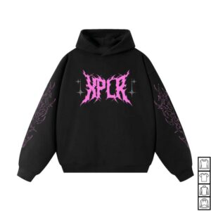 Xplr Merch Store Xplr X Logo Sigilism Hoodie Black