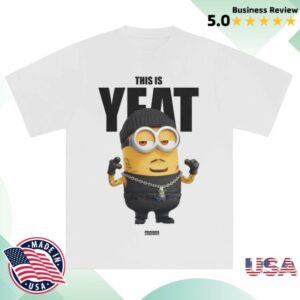 Yeat Merch Store Lyfestyle Corporation X Minions & Monsters This Is Yeat Tee