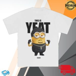 Yeat Store Merch Lyfestyle Corporation X Minions & Monsters This Is Yeat Shirt