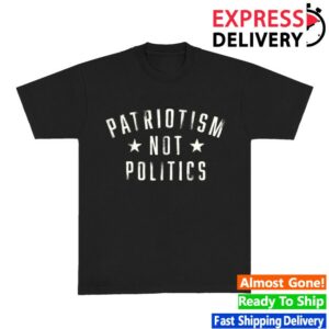 Zac Brown Band Store Merch Patriotism Not Politics Shirt