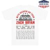 Zach Bryan Store Merch With Heaven On Top Carousel White Shirt