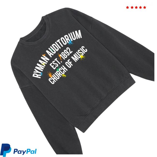Opry Merch Shop Ryman Church Of Music Crew