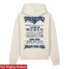 2000 Trees Merch Shop 2026 Line Up Hoodie Ecru