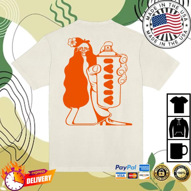 Aiaiai Store Merch Shop Spray Lady T-Shirt 4 Aiaiai Store Merch Shop Spray Lady T-Shirt