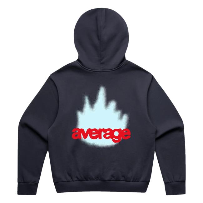 Average Merch Shop Average Flame Hoodie