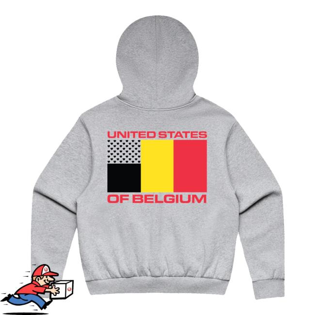 Average Rob Merch Shop United States Of Belgium Hoodie