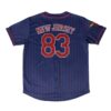 Bon Jovi Merch Shop Bon Jovi Blue Baseball Jersey