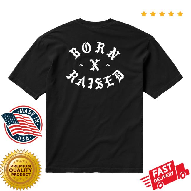 Bornxraised Merch Shop Born X Raised 76 Rocker Tee Black 4 Bornxraised Merch Shop Born X Raised 76 Rocker Tee Black