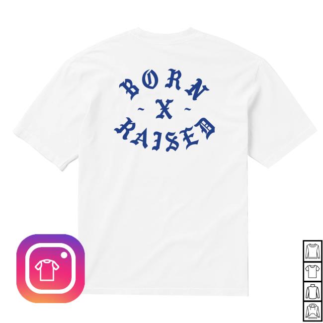 Bornxraised Merch Shop Born X Raised 76 Rocker Tee White 4 Bornxraised Merch Shop Born X Raised 76 Rocker Tee White