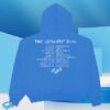 Bruno Mars Store Merch Shop The Romantic Tour Blue Hoodie