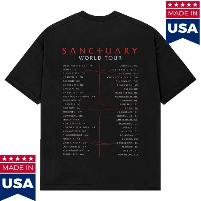 Evanescence Store Merch Group Photo Logo Itin Tee