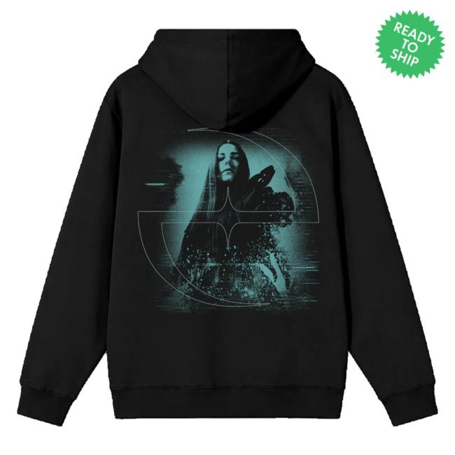 Evanescence Merch Store Shop Sanctuary Cover Zip Hoodie