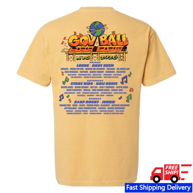 Governors Ball Music Festival Merch Shop Aa X Marte X Gb Lineup Tee 4 Governors Ball Music Festival Merch Shop Aa X Marte X Gb Lineup Tee