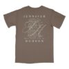 Interscope Merch Brown Tour Tee Shirt