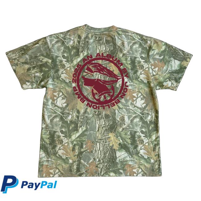 Jon Bellion Store Merch Beautiful Mind Camo Tee