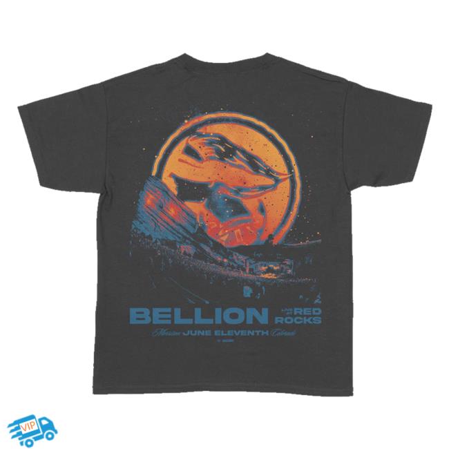 Jon Bellion Store Merch Exclusive Red Rocks Tee