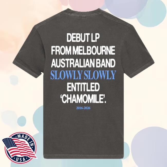 Merch Jungle Shop Slowly Chamomile Tee