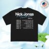 Nick Jonas Merch Shop A Night With Nick Tour Tee